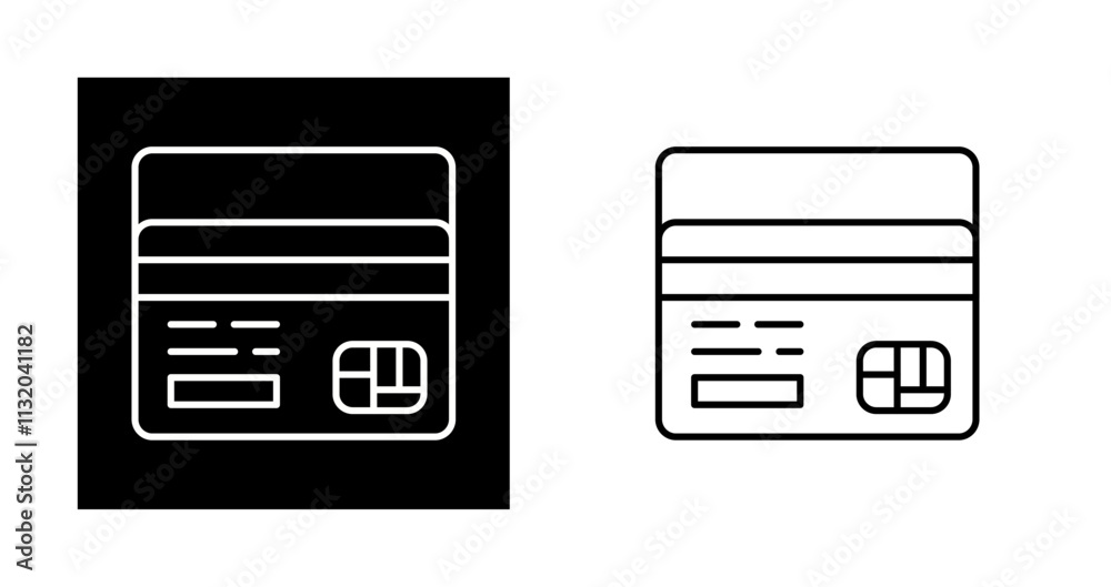 Obraz premium Credit Card Vector Icon