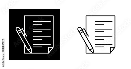 Write Vector Icon