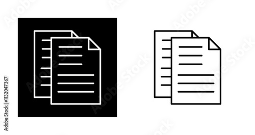 Files Vector Icon
