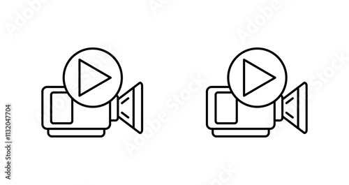 Video Vector Icon