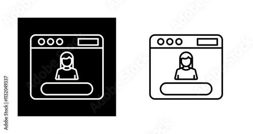 Username Vector Icon