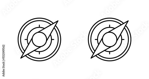 Compass Vector Icon