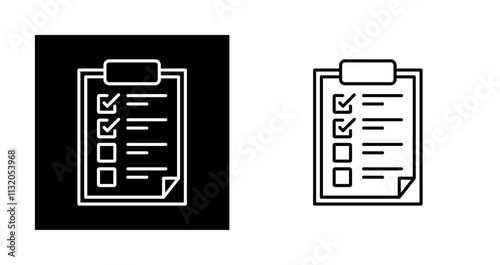 Checklist Vector Icon