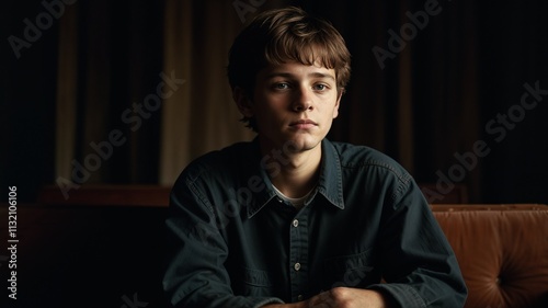 Sad Boy thinking something