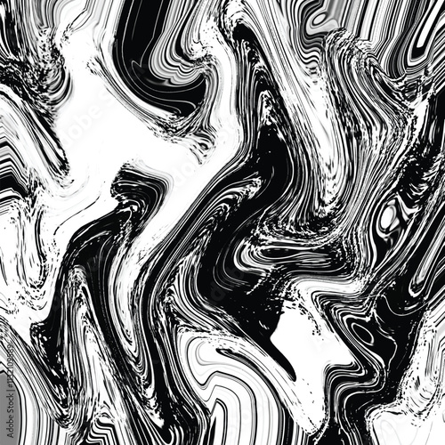 Abstract black and white grungy abstract background. Vector illustration
