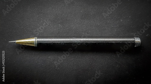 Sleek Black Pen: Minimalist Writing Instrument photo