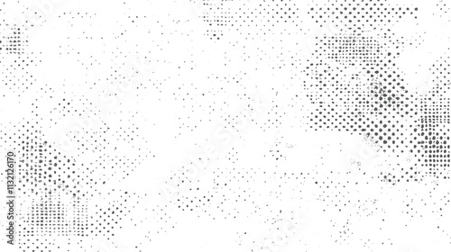 Grunge halftone black dost texture background. halftone pattern dot background texture overlay grunge distress linear vector.	