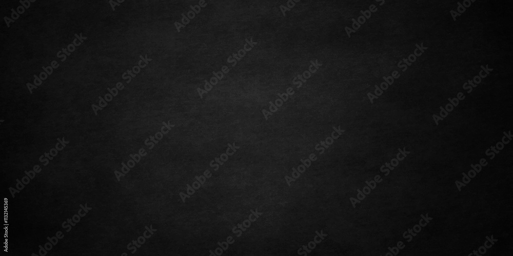 Fototapeta premium Empty abstract dark black painted cement wall, grey paint limestone texture background. black stone marble concrete wall grunge texture background. Old grunge texture interior smooth plaster wall.