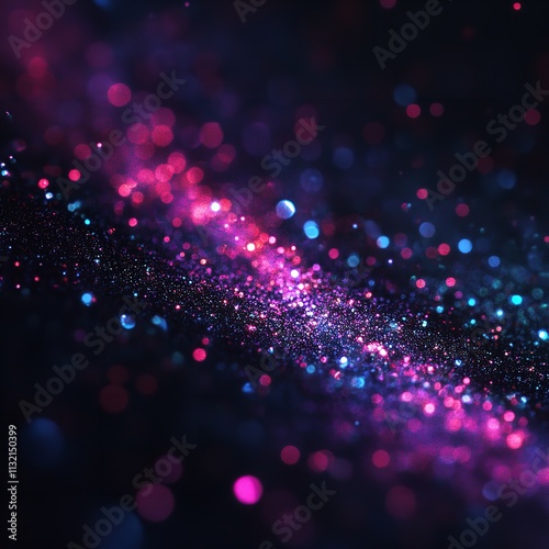 Tiny neon sparkling flecks texture overlay for Photoshop