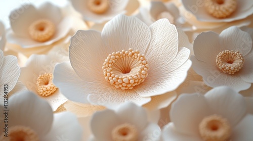 Happy family of four harvests corn in rural setting.