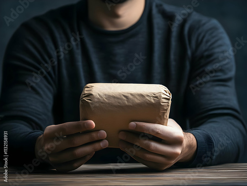 Mysterious Package Realistic Image