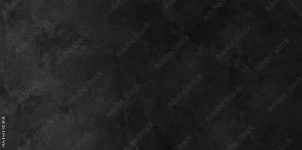 Fototapeta premium Empty abstract dark black painted cement wall, grey paint limestone texture background. black stone marble concrete wall grunge texture background. Old grunge texture interior smooth plaster wall.