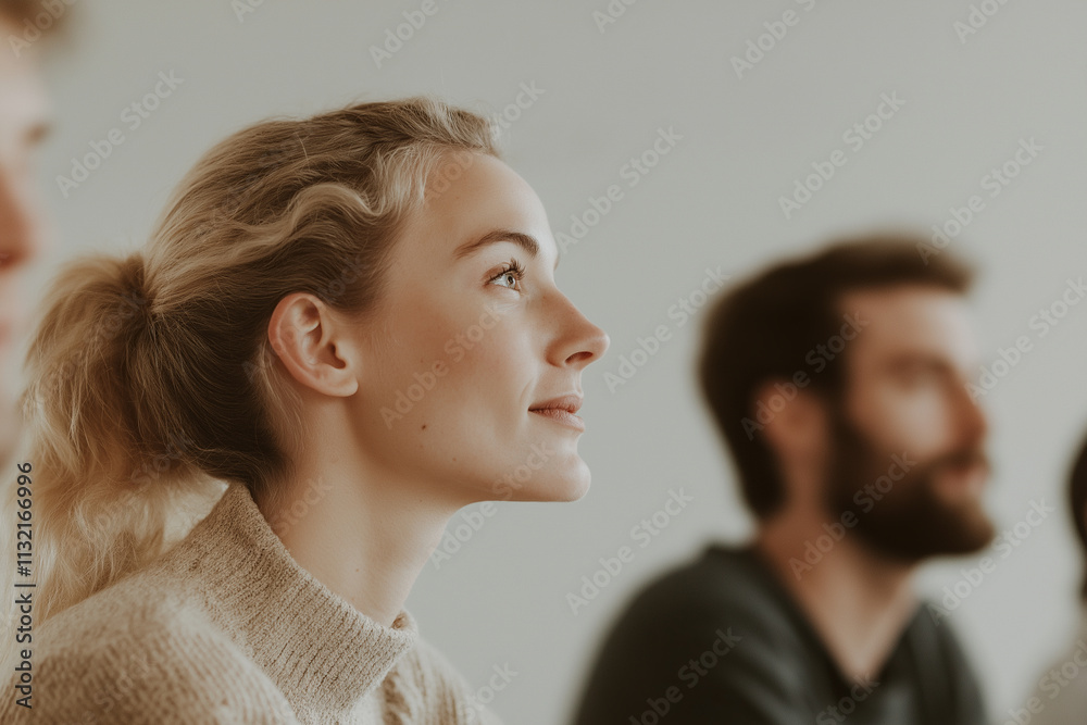 Fototapeta premium contemplative connection