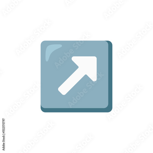 Free Download Upwards Arrow Emoji
 - GFXLoad