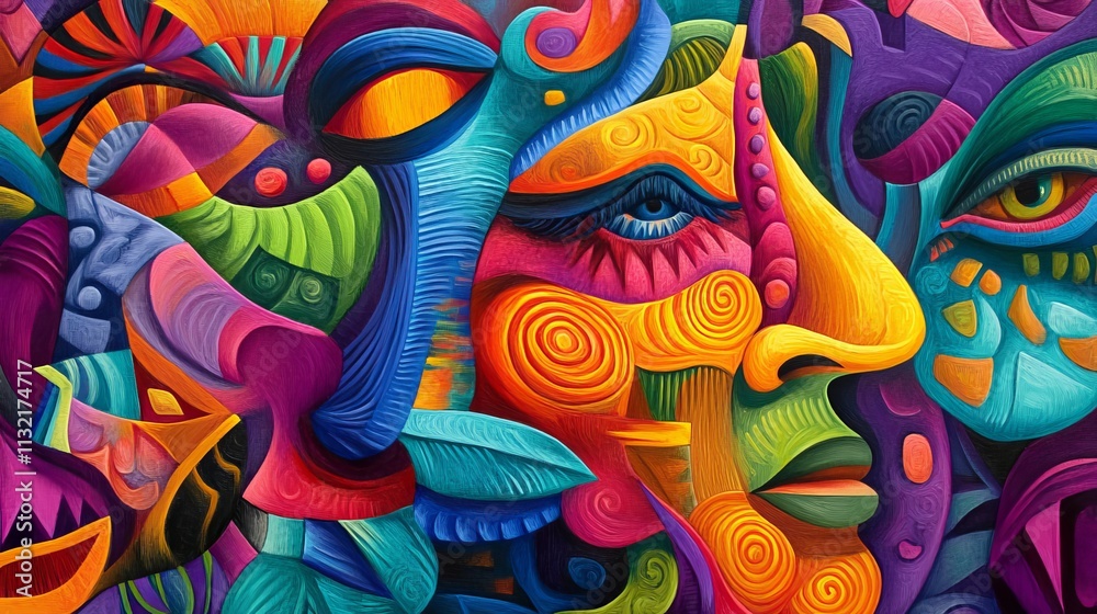 Obraz premium vibrant art 