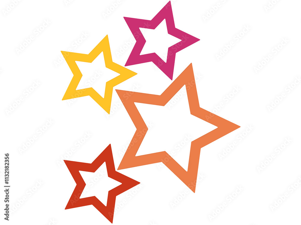 Fototapeta premium Color Star