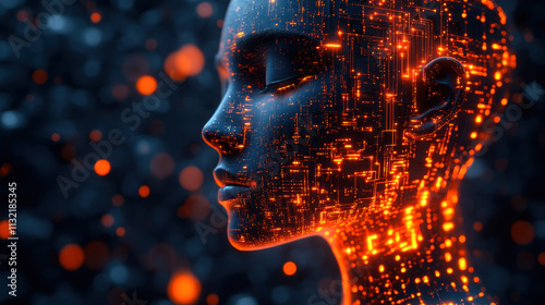 Ai generate concept. Artificial Intelligence Content Generator tool. Computer chip processor technology for AI assistant to graphic design, translate language, chat bot, generate images, write code