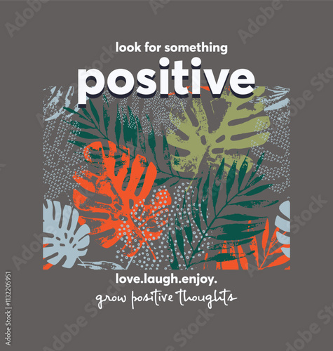 Look for something positive