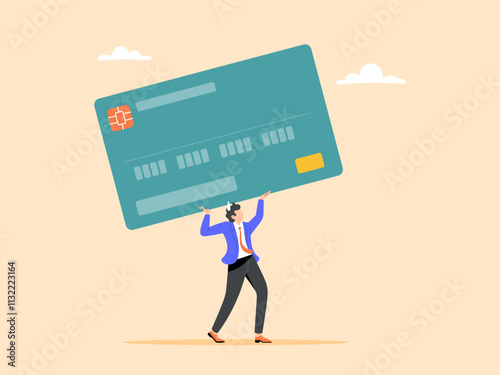 Overspending leads to credit card debt