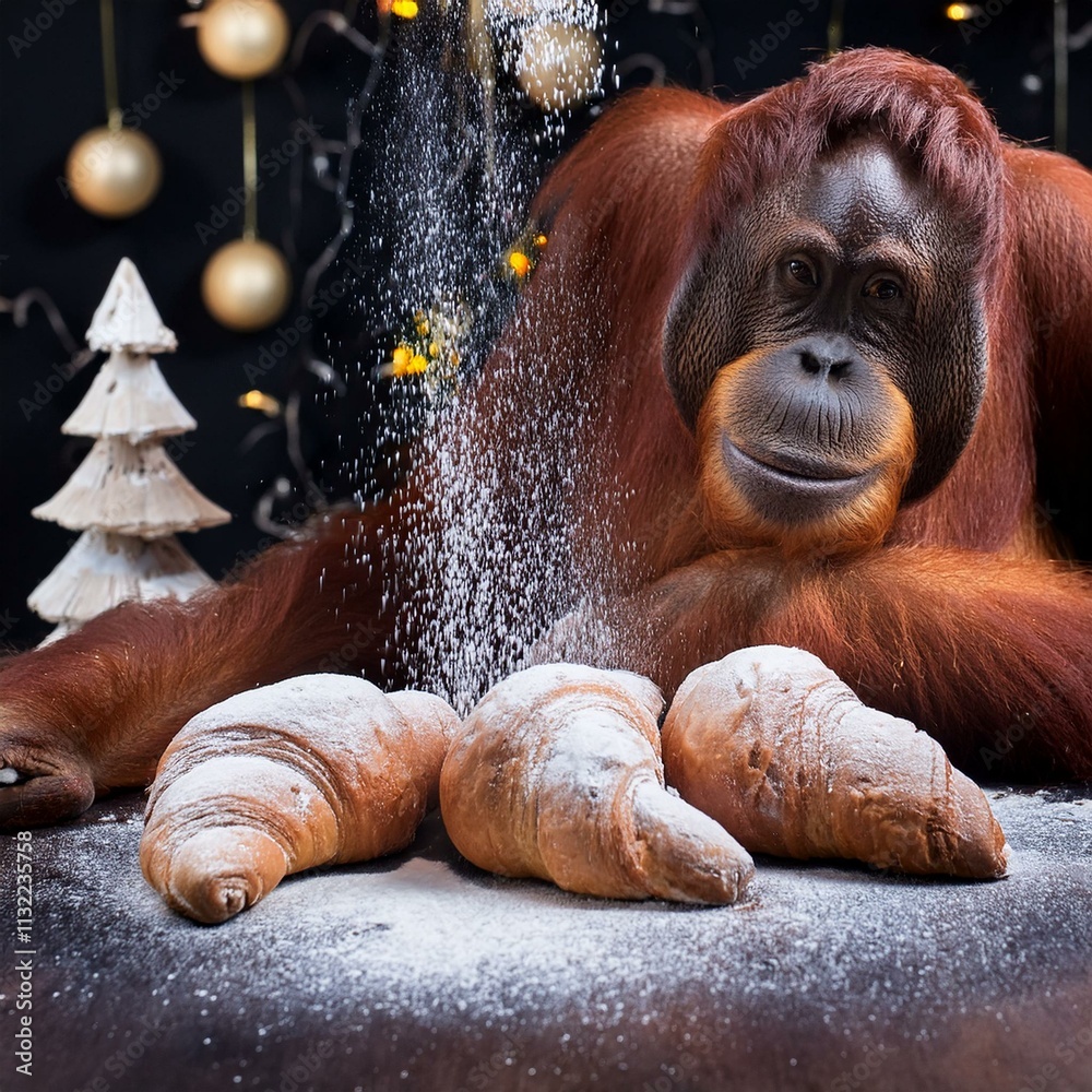 Obraz premium Kurz vor Weihnachten