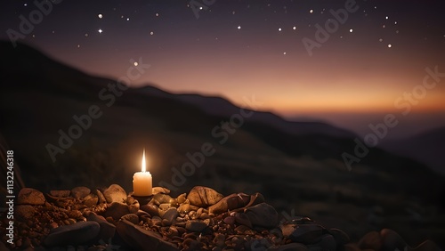 candles in the night