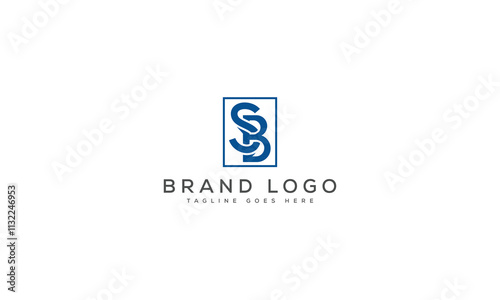 Free Download letter SB logo design vector template design for brand. - GFXLoad