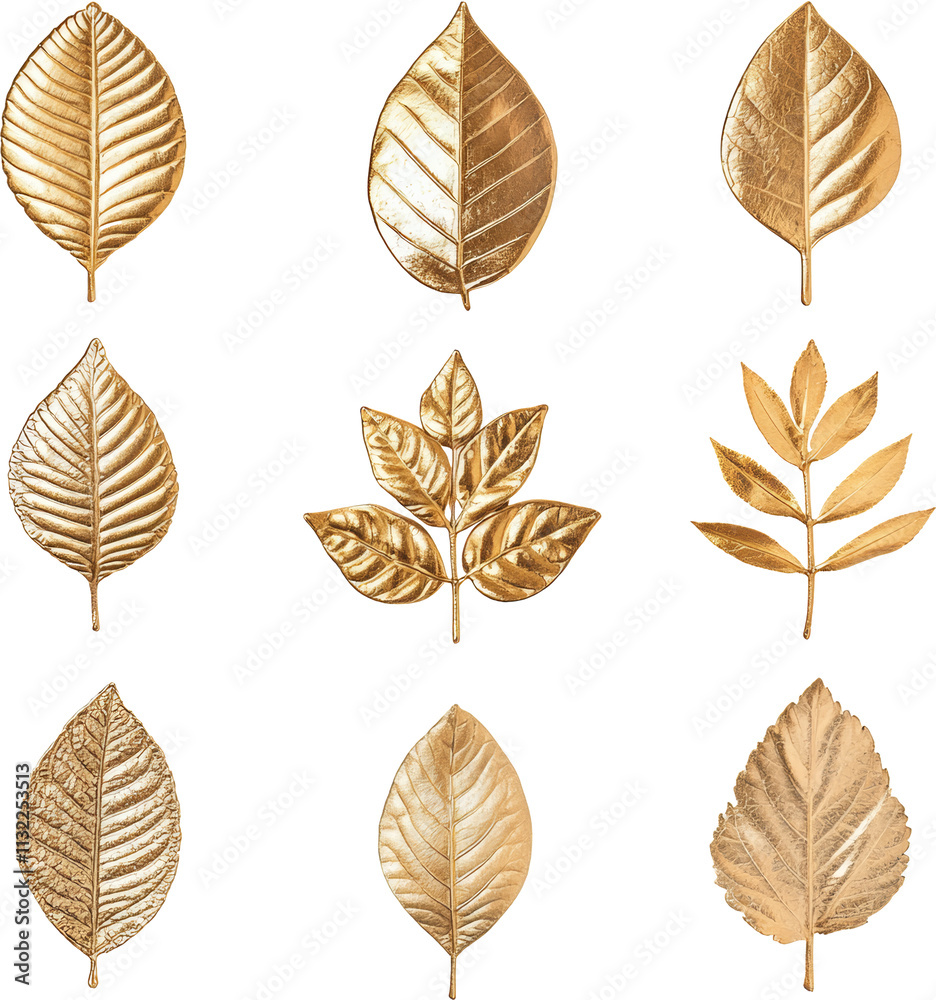 Obraz premium golden leaves