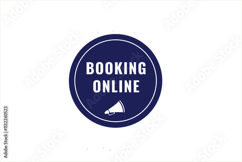 Booking online, clock, button, vector, banner template, website, design,
