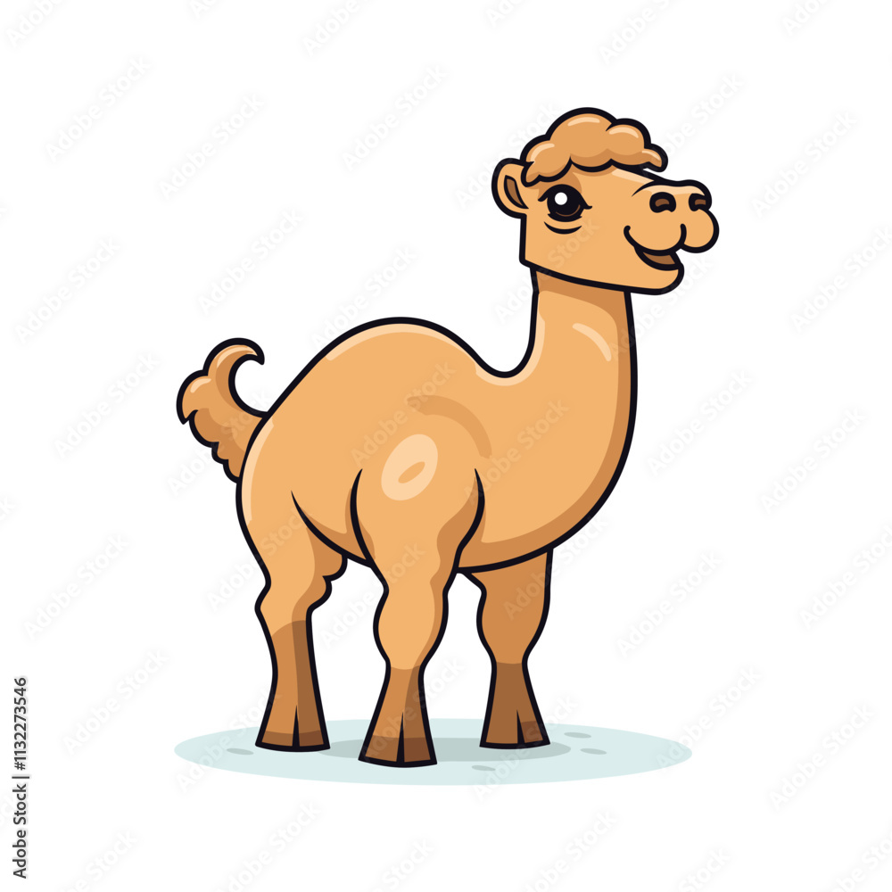 Obraz premium Camel - cute children's book illustration