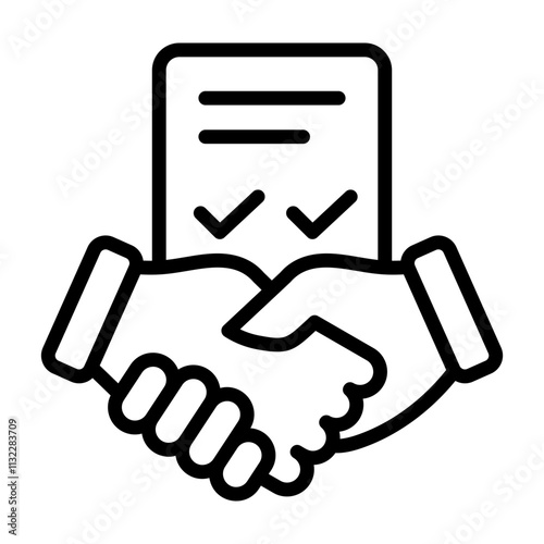 Contract Agreement Icon