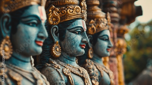 Vishnu is the god of Preservation, the great maintainer who often appears in various incarnations avatara to provide salvation for humanity Some of his best-known avatars who are tremendously pop. AI