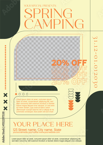 Spring Camping Flyer