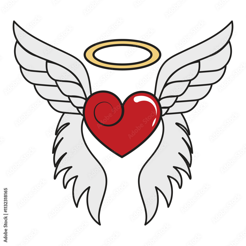 Obraz premium Angel Heart