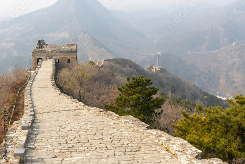 Simatai Great Wall in Beijing, China photo