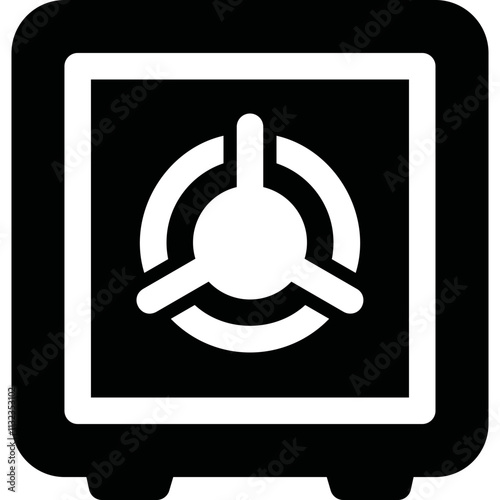 Simple vector icon safe