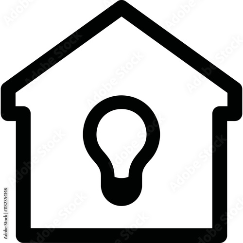 Simple vector icon house