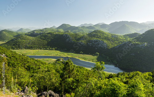 Rijeka Crnojevića Fluss, Skadarsko Jezero Nationalpark, Montenegro photo