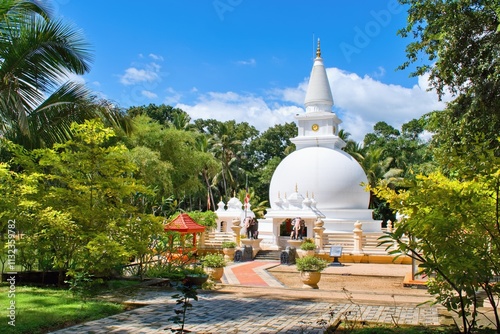 Mahamevnawa Amadahara Buddhist Monastery - Pinnawala, Buddhist temple, Sri Lanka photo