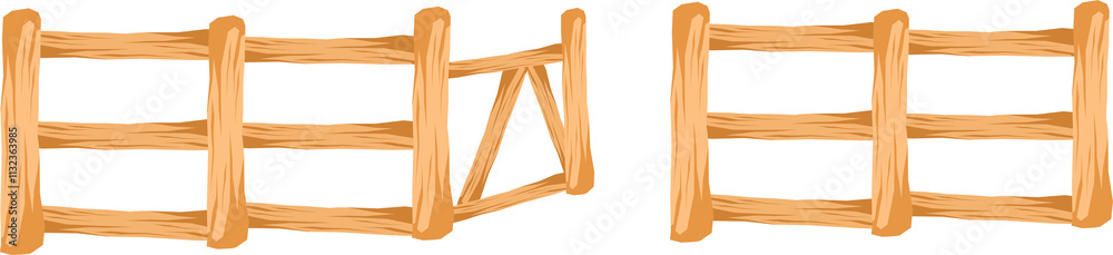 Naklejka premium illustration of agricultural equipment