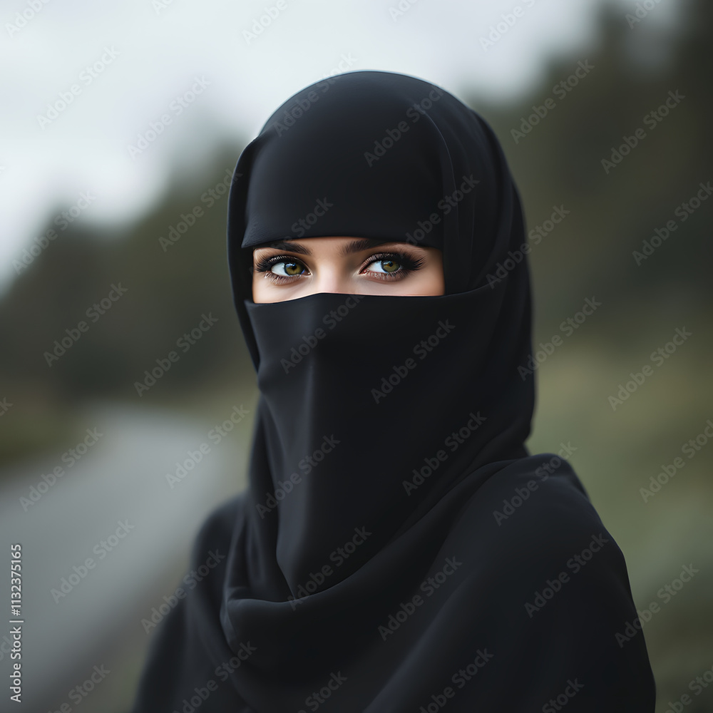 Naklejka premium Arab Woman