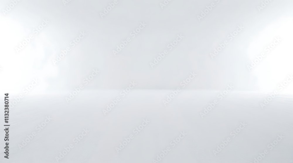 Obraz premium Minimalist modern display with white background, clean and stylish design.