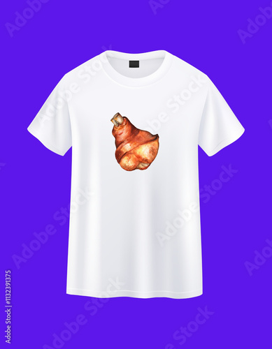 t shirt meat design
