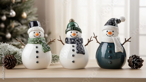 Winter Wonderland Snowmen Trio