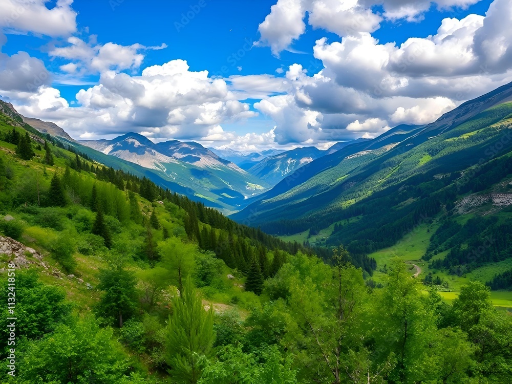 Obraz premium landscape in the mountains