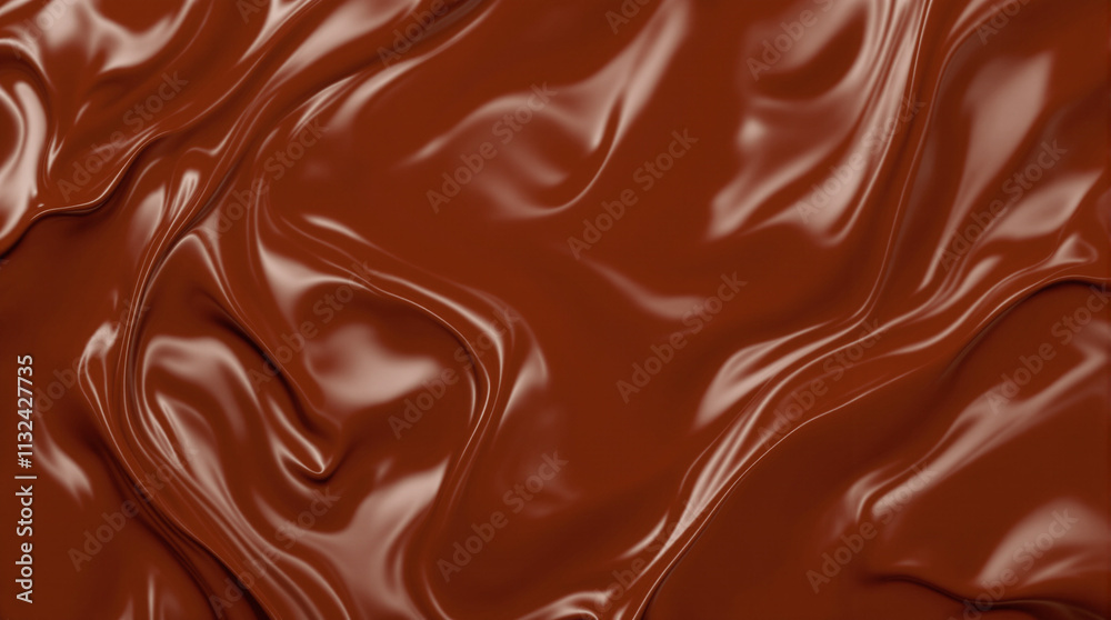 Naklejka premium liquid chocolate texture