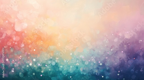 Mesmerizing Pastel Bokeh Lights in Soothing Mint Green Tones