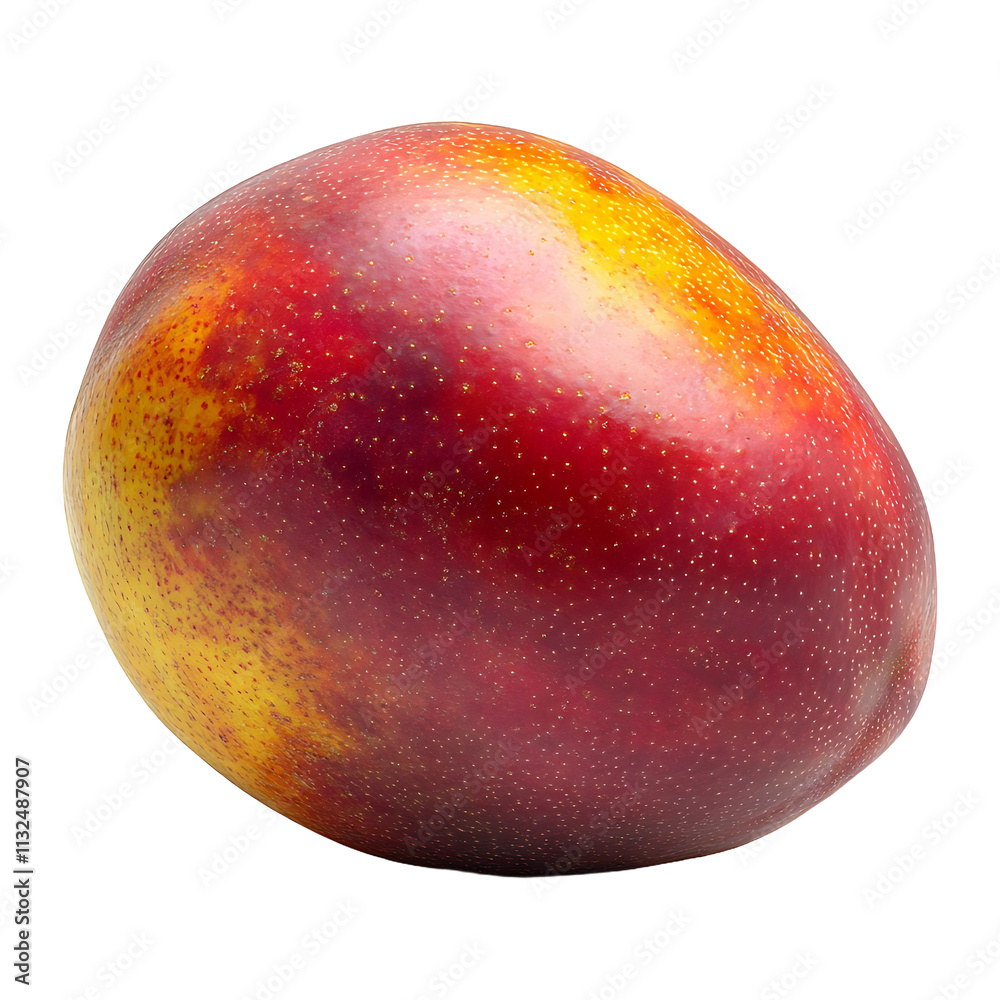 Fototapeta premium Mango Isolated on Transparent Background PNG.