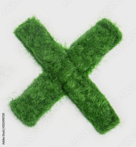 Letter X, lawn, grass, moss, green plants, beautification, garden, home, green, spring, vigorous, grass, emerald green, flowers and plants, platform, backyard, breeding, leisure life, interface, mater