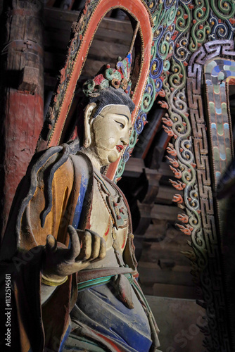 Chongfu Temple, Shuozhou, Shanxi, China photo