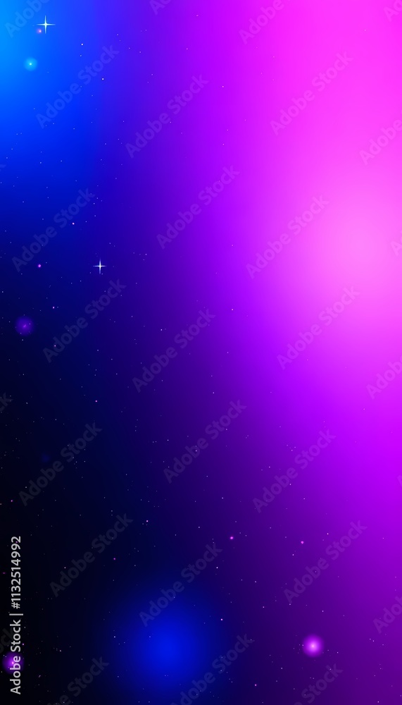 Fototapeta premium Retro Gradient Background with Grainy Noise and Bright Glow